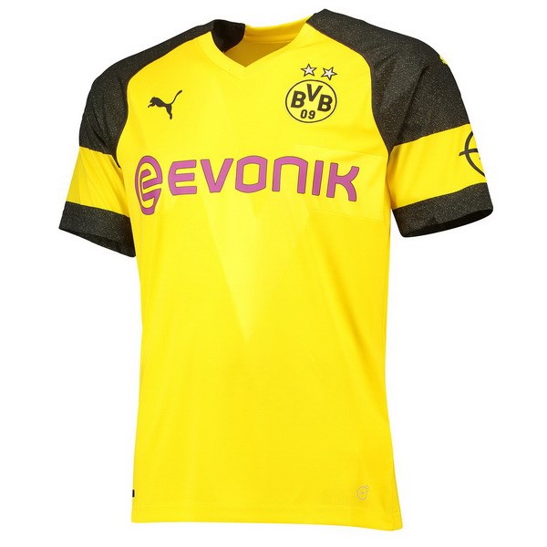 Maillot Football Dortmund Domicile 2018-19 Jaune